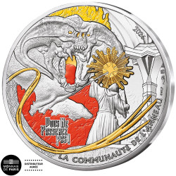 10 Euro Argent France 2026 colorisées - Gandalf contre le Balrog