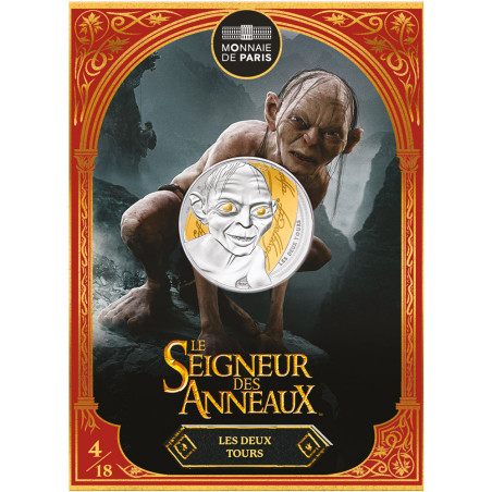 10 Euro Argent France 2026 colorisées - Gollum