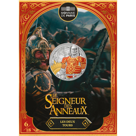 10 Euro Argent France 2026 colorisées - Théoden et la bataille du Gouffre de Helm