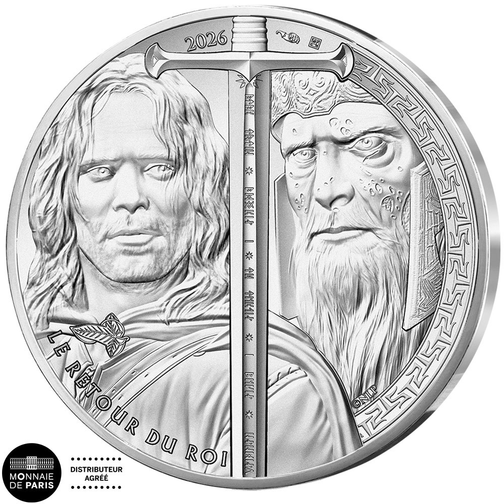 10 Euro Argent France 2026 - Aragorn et l’armée des morts