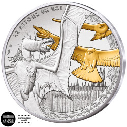 10 Euro Argent France 2026 colorisées - Les aigles contre les bêtes ailées