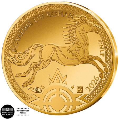 250 Euro Or France BU 2026 - Le drapeau du Rohan