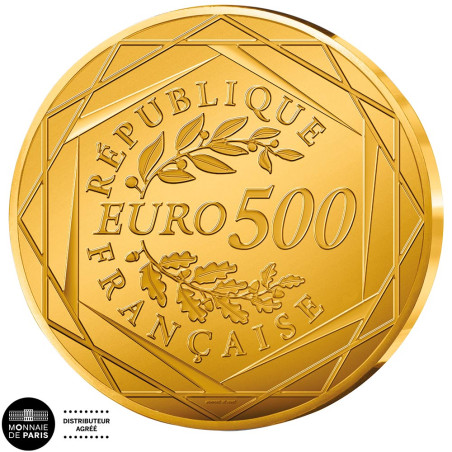 500 Euro Or France BU 2026 - L’anneau unique