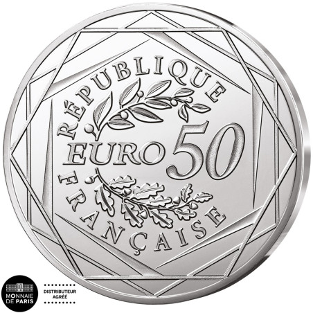 Lot 2 x 50 Euro Argent France 2026