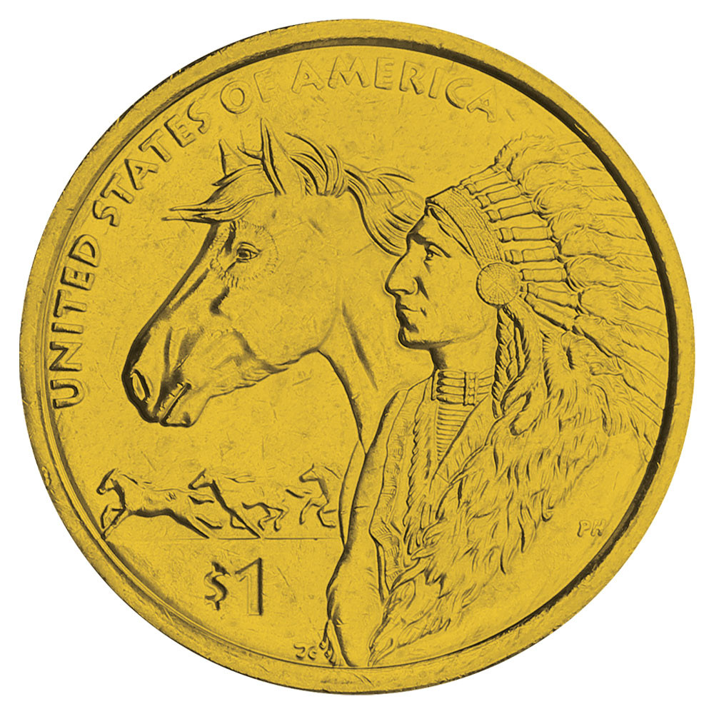 1 Dollar USA 2012 - Mustang