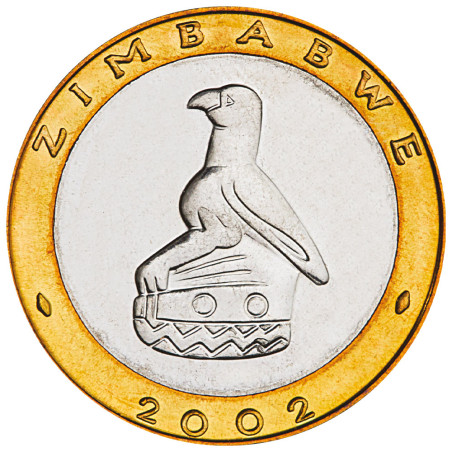 5 Dollars Zimbabwe 2001-2002