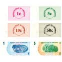 Lot de 12 billets à Ordre Zimbabwe 2006