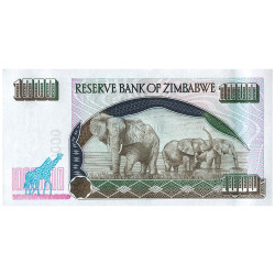 1000 Dollars Zimbabwe 2003