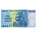 1000000 Dollars Zimbabwe 2008