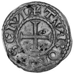 1 Denier Argent 1100-1200 - Anonyme