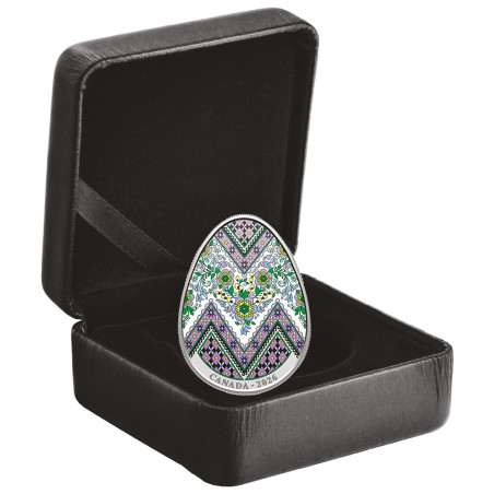 20 Dollars Argent Canada BE 2026 colorisée