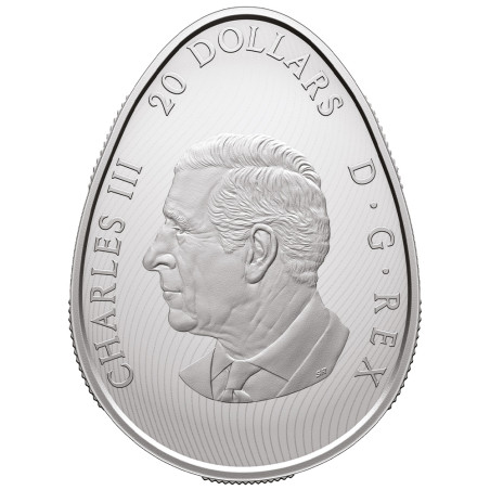 20 Dollars Argent Canada BE 2026 colorisée