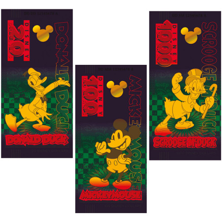 Lot 3 billets Disney