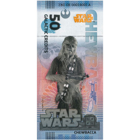 50 Crédits Galactic - Chewbacca