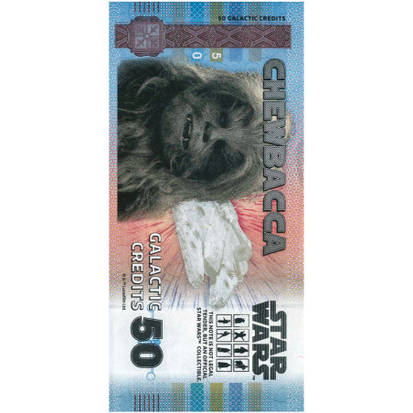 50 Crédits Galactic - Chewbacca