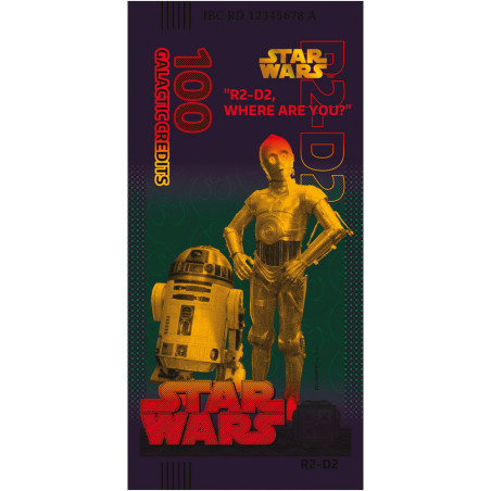 100 Crédits Galactic - R2-D2