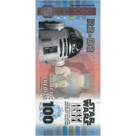 100 Crédits Galactic - R2-D2