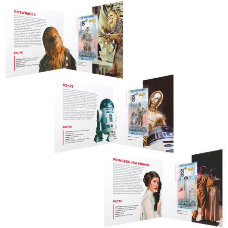 Lot 3 billets Star Wars