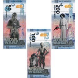 Lot 3 billets Star Wars