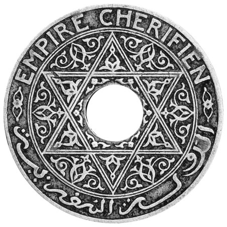 25 centimes Maroc 1921-1924