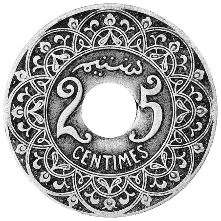 25 centimes Maroc 1921-1924