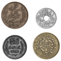 Lot 4 Monnaies Tunisie