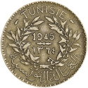 2 Francs Tunisie 1921-1945