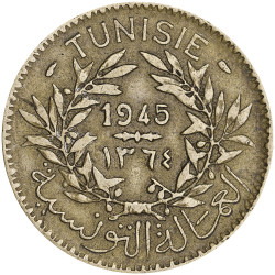 2 Francs Tunisie 1921-1945