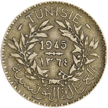 2 Francs Tunisie 1921-1945