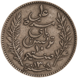 10 Centimes Tunisie 1891-1893