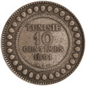 10 Centimes Tunisie 1891-1893