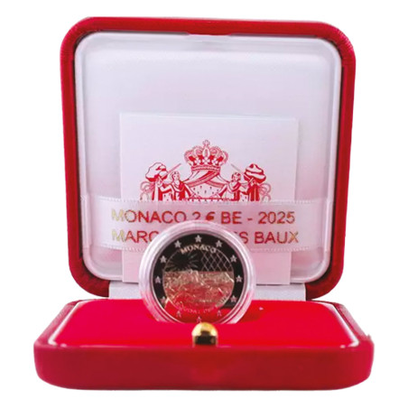 2 Euro Monaco BE 2025 - Marquisat des Baux