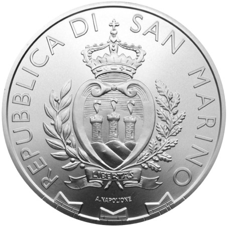 5 Euro Argent  Saint-Marin BU 2026 - Faucon pèlerin