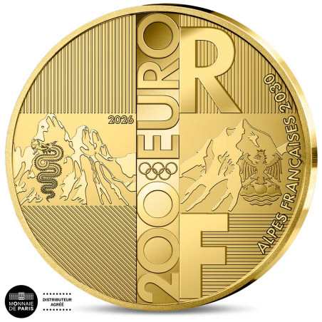 200 Euro Or France BE 2026 - Handover