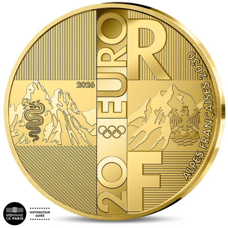 20 Euro Or France BE 2026 - Handover