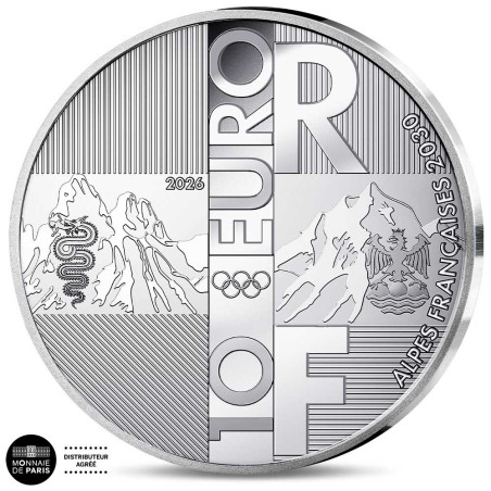 10 Euro Argent France BE 2026 - Handover