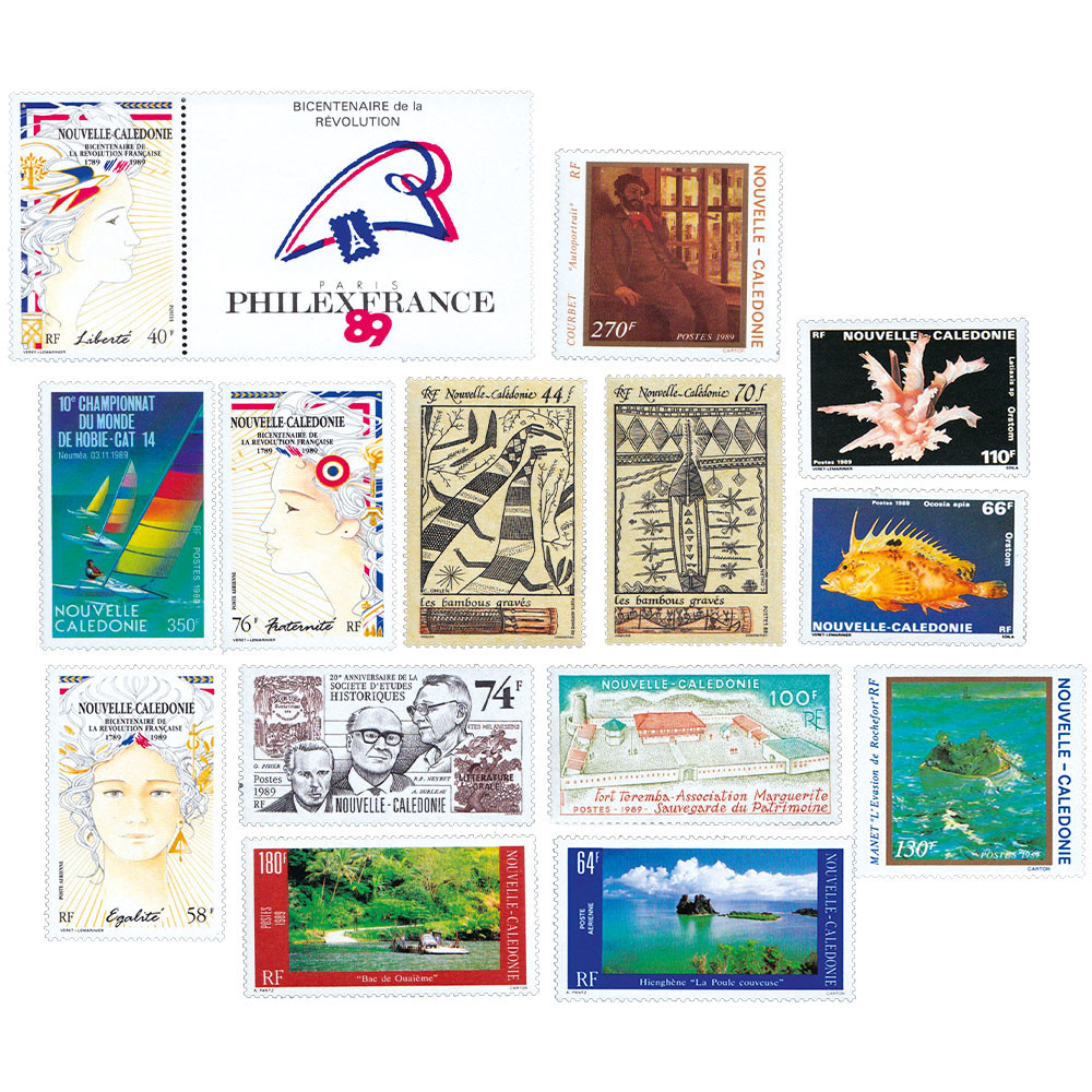 Année complète Nouvelle Calédonie 1989