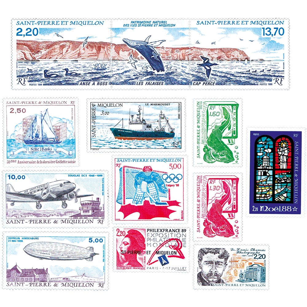 Année complète Saint-Pierre et Miquelon 1988