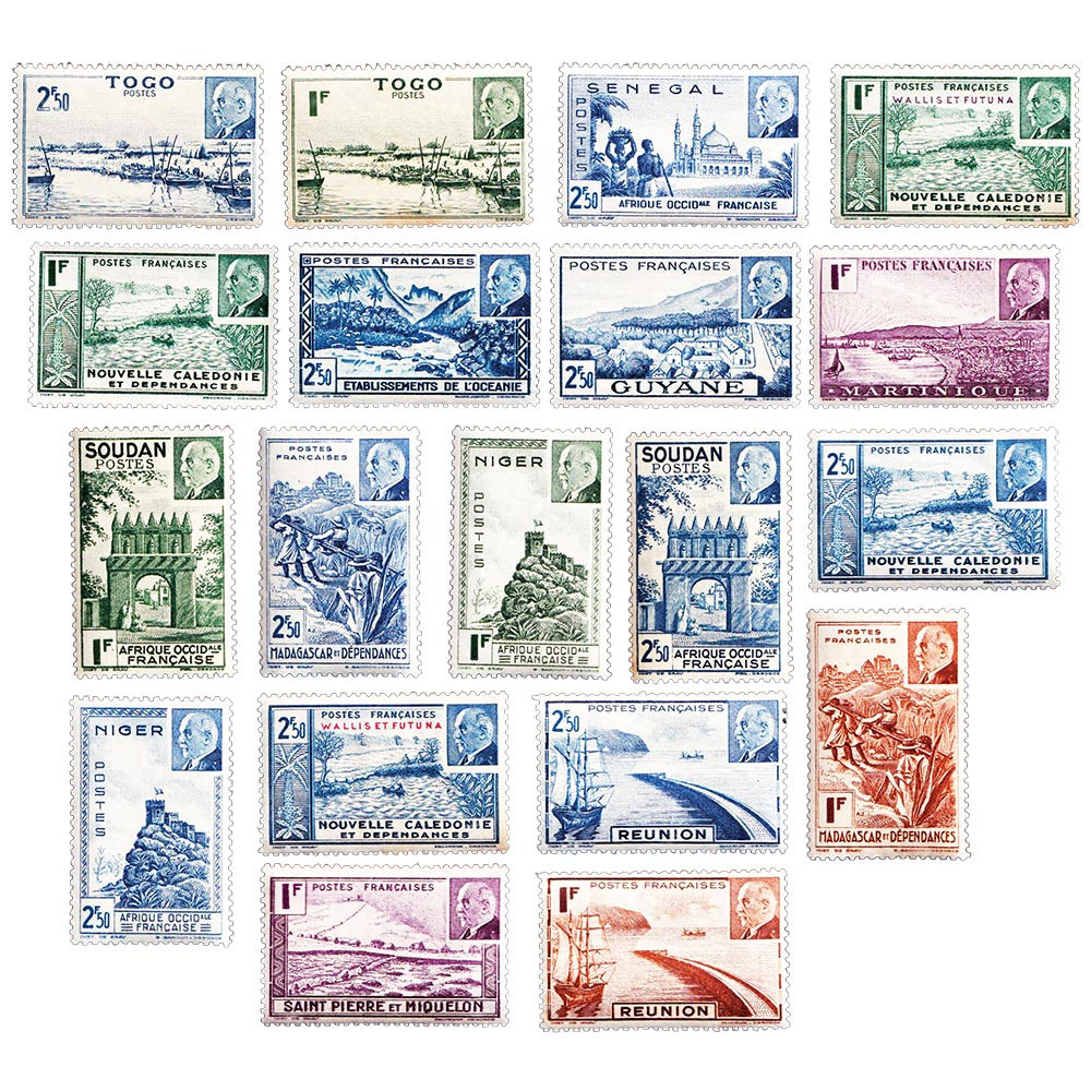 Série coloniale Pétain