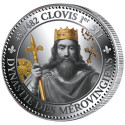 Pièce de collection colorisée - Clovis