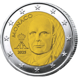 2 Euro Monaco 2025 - Nouvelle effigie princière