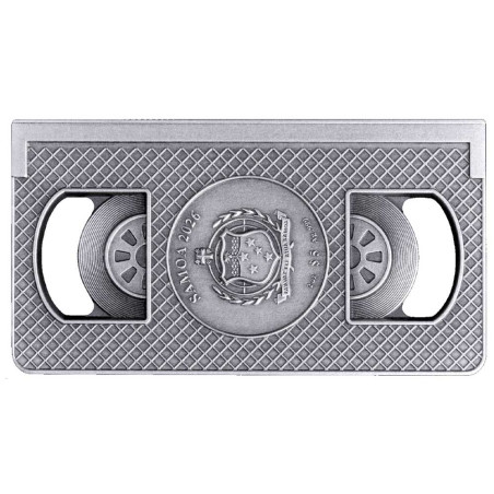 5 Dollars Argent Samoa 2026 colorisée - Gremlins