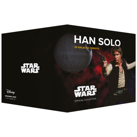 Billet Souvenir 20 Crédits Galactic - Han Solo