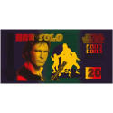 Billet Souvenir 20 Crédits Galactic - Han Solo