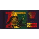 Billet Souvenir 5000 Crédits Galactic - Dark Vador