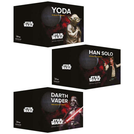 Lot 3 Billets Souvenir Star Wars