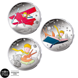 Lot 3 x 10 Euro France BE 2026 colorisées - Le Petit Prince