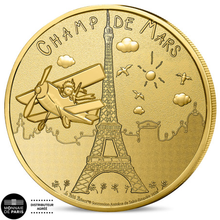 Médaille Le Petit Prince - Champ de Mars