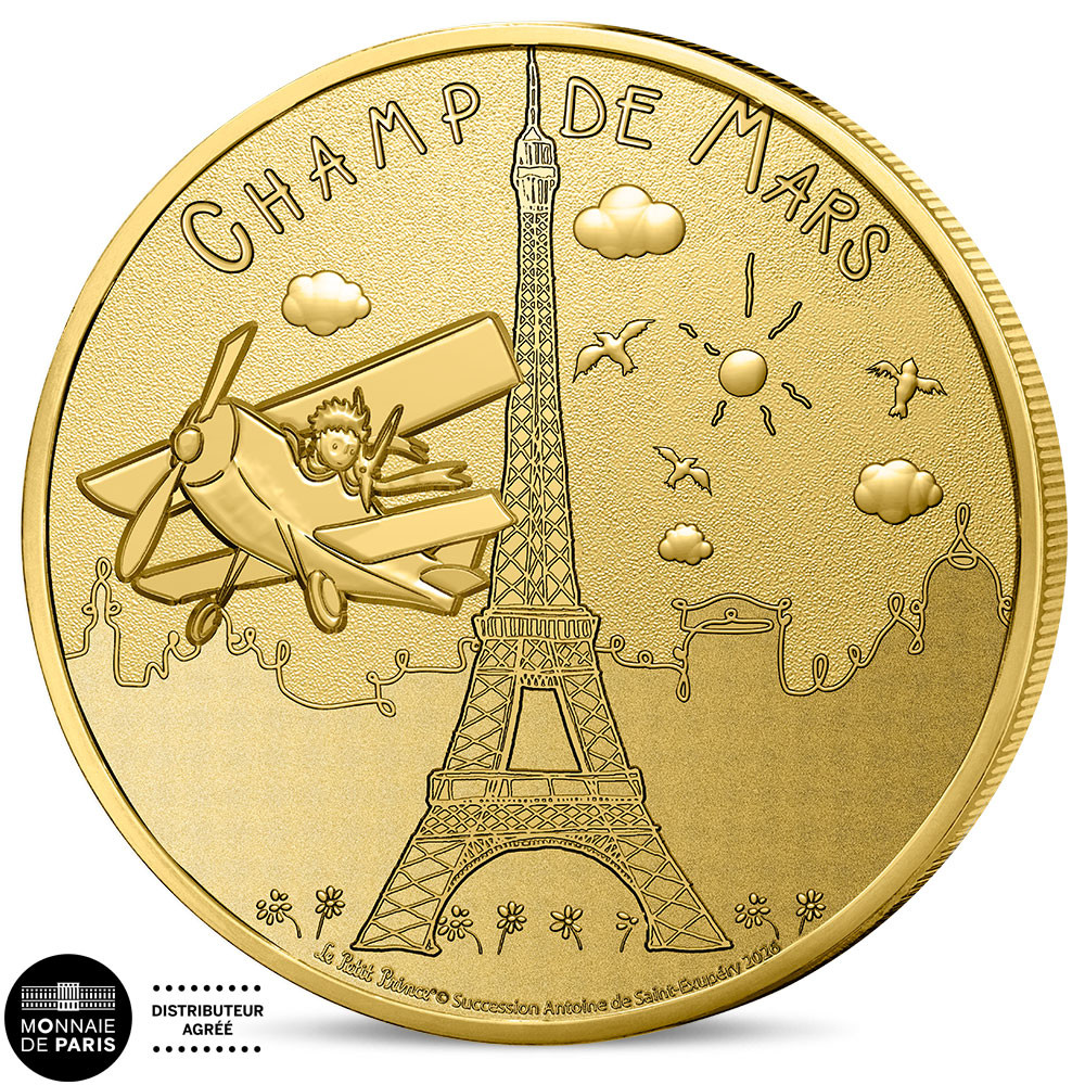 Médaille Le Petit Prince - Champ de Mars