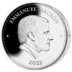 Pièce de collection - Emmanuel Macron